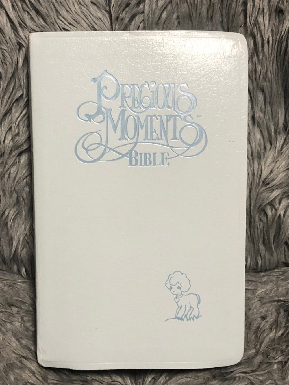 New Precious Moments New King James Version Bible Keepsake Edition Blue Mist